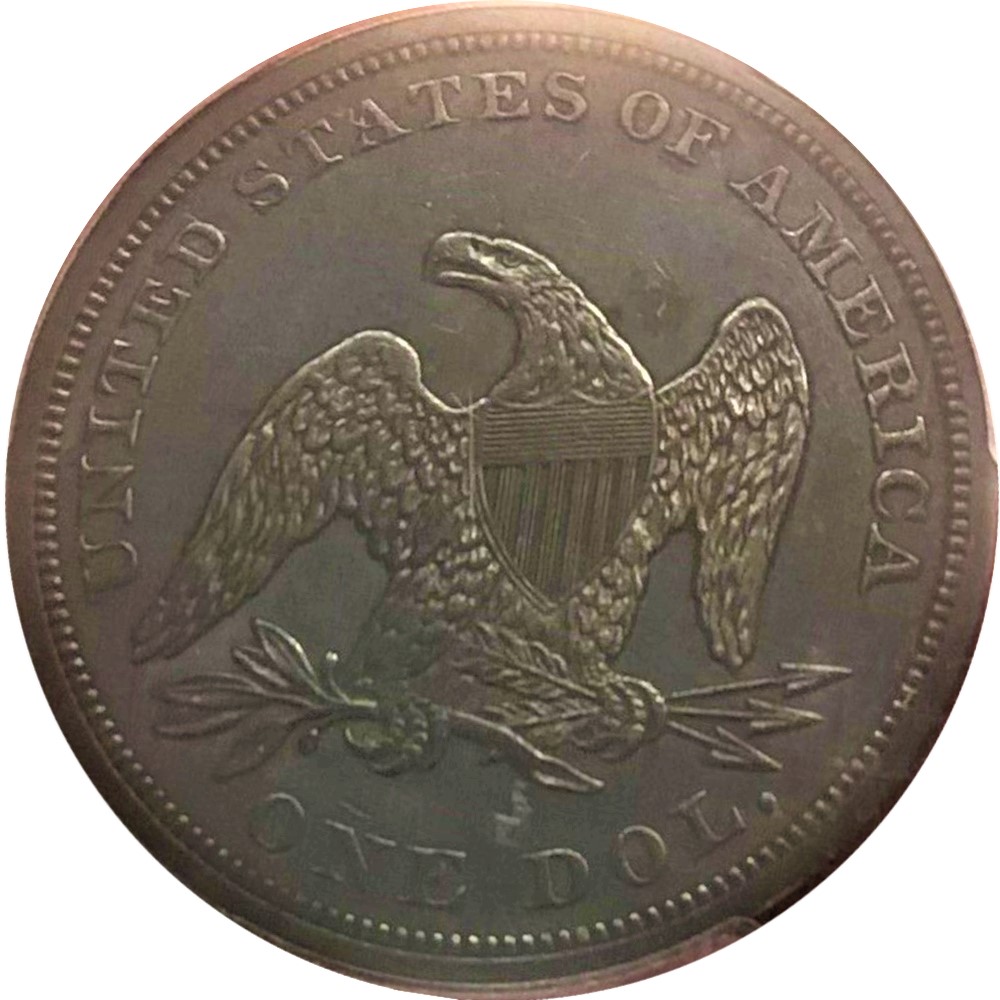 1845-$1-Liberty-Seated-Silver-Dollar